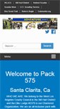 Mobile Screenshot of pack575scv.com